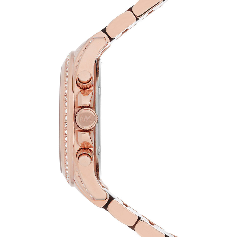 Michael Kors Women's MK5859 Tortoise Rose Goldtone Watch