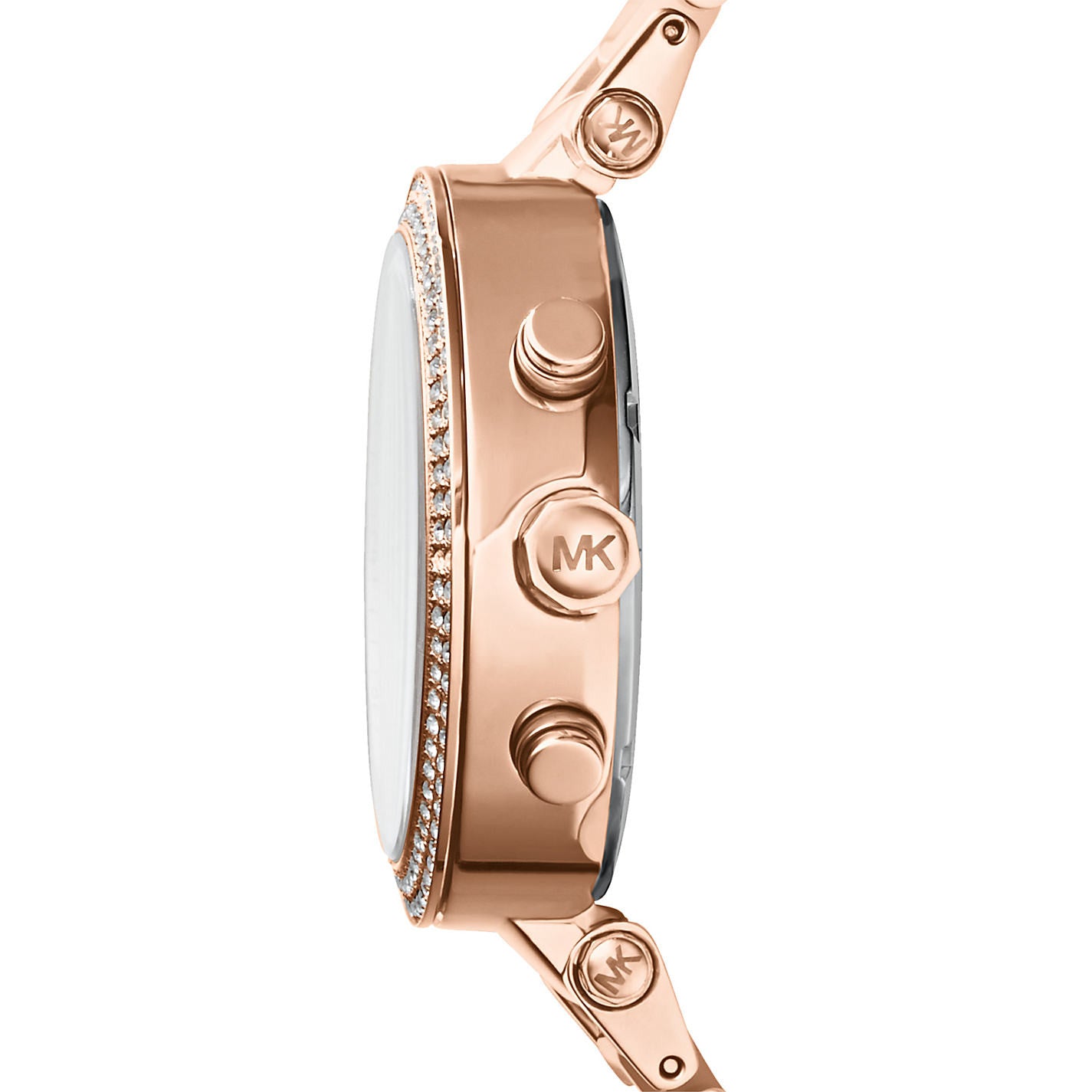 Michael Kors Women's MK5896 'Parker' Rose Goldtone Chronograph Watch