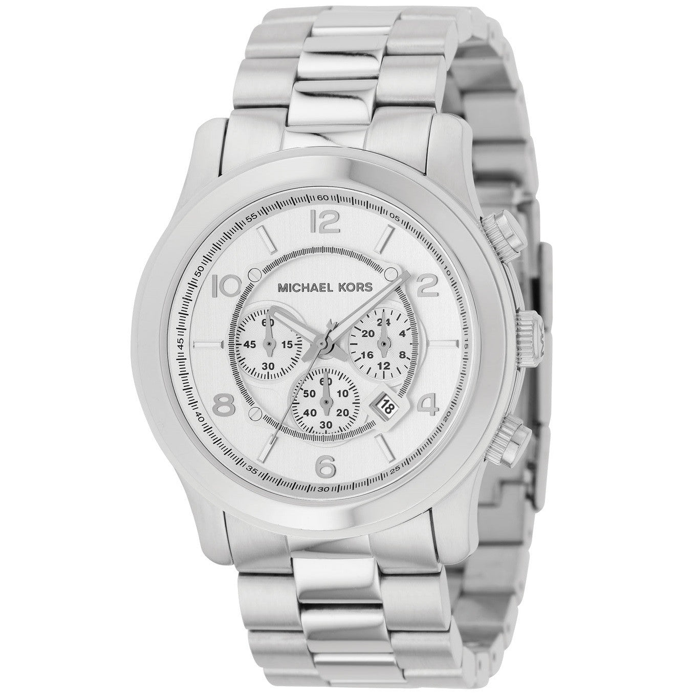 Michael Kors Stainless Steel Silver Men's Watch MK8086