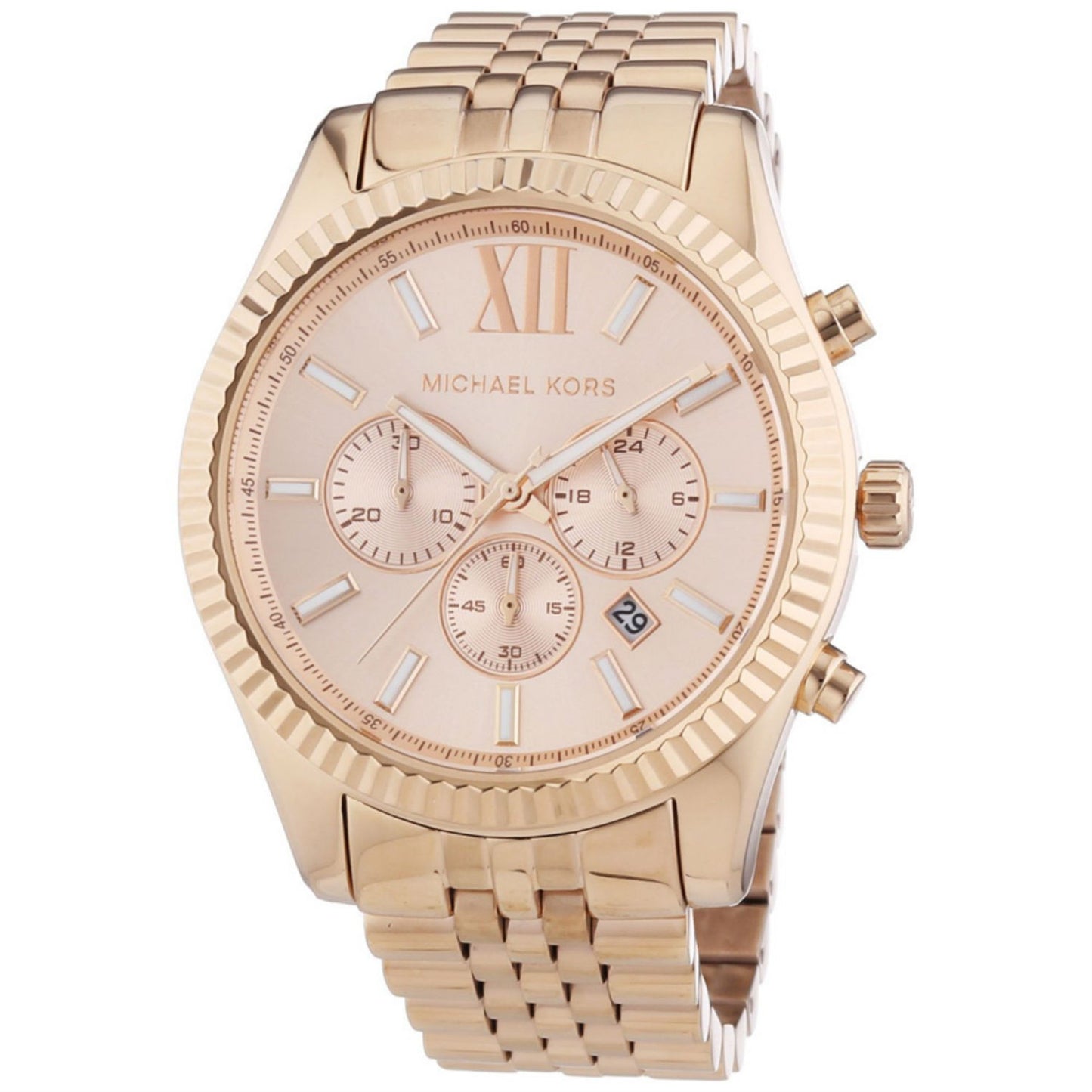 Michael Kors MK8319 'Lexington' Rosegold Chronograph Men's Watch
