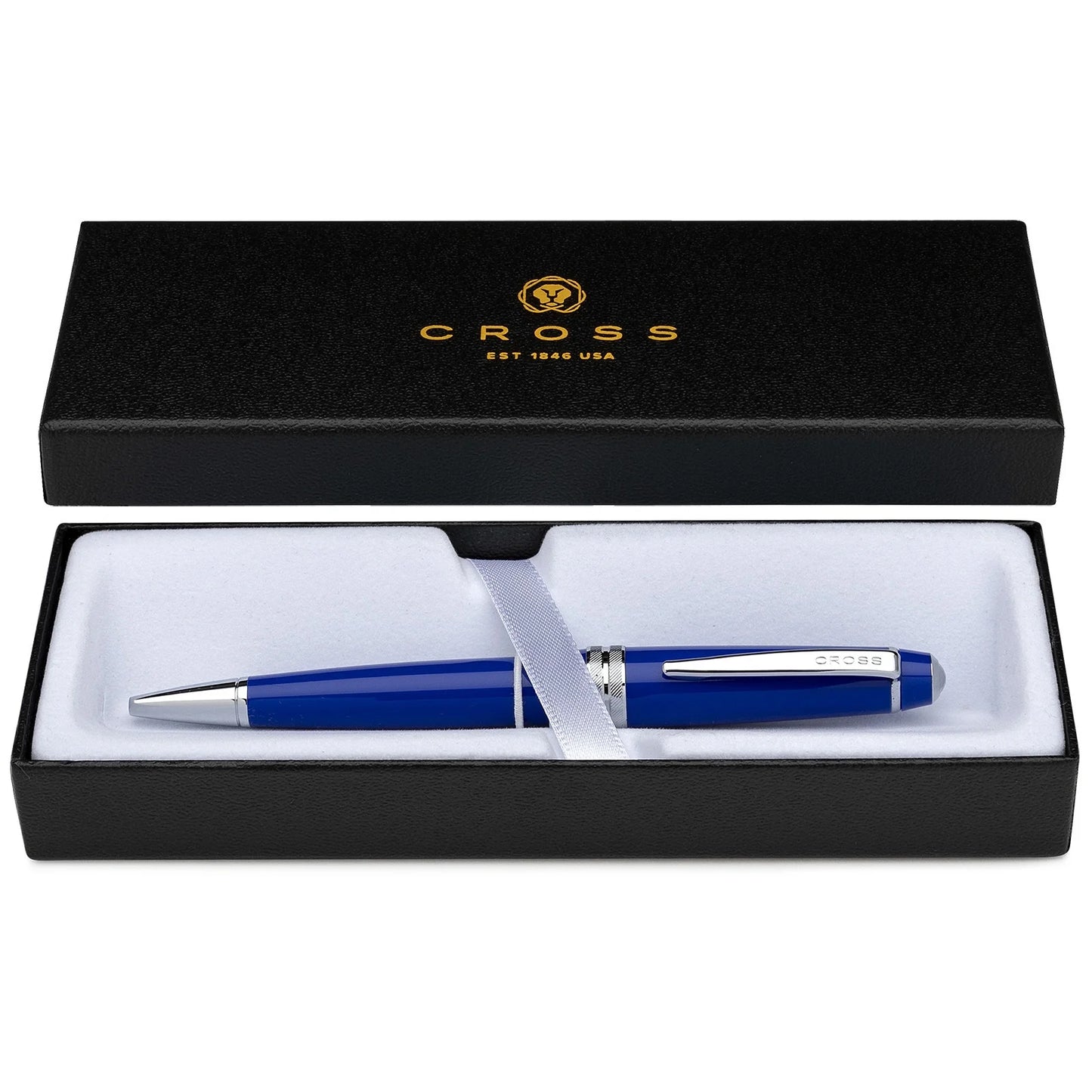 Cross Bailey Light™ Polished Blue Resin Ballpoint Pen AT0742-4