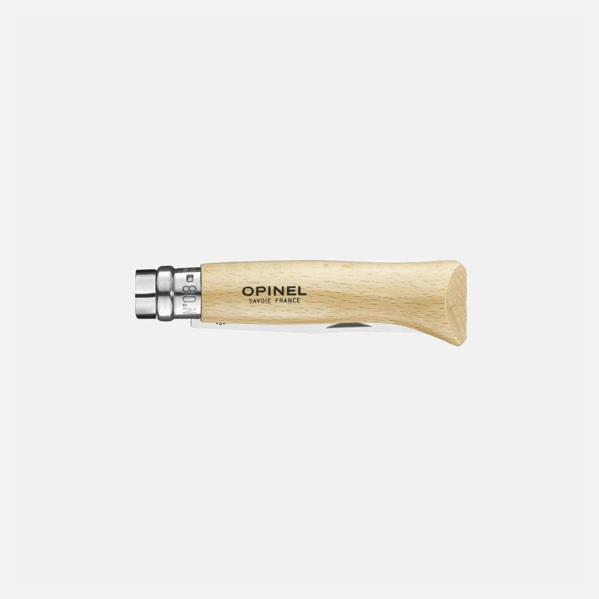 Opinel No.08 Stainless Steel Folding Knife 123080