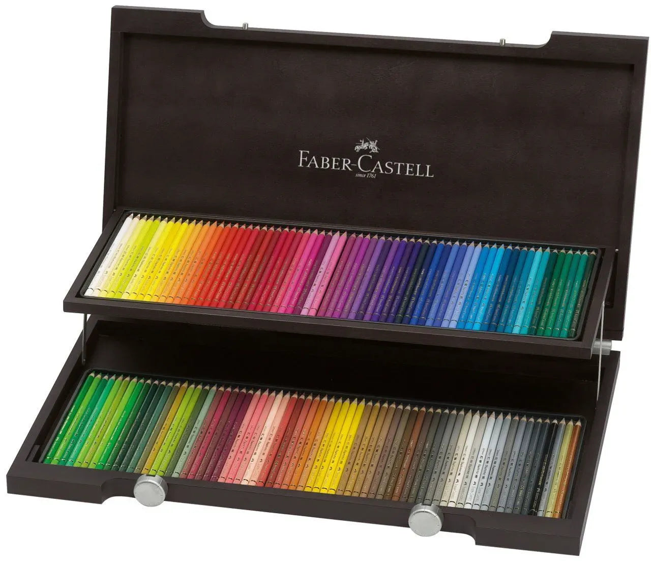 Faber-Castell Polychromos colour pencil, wooden case of 120 110013