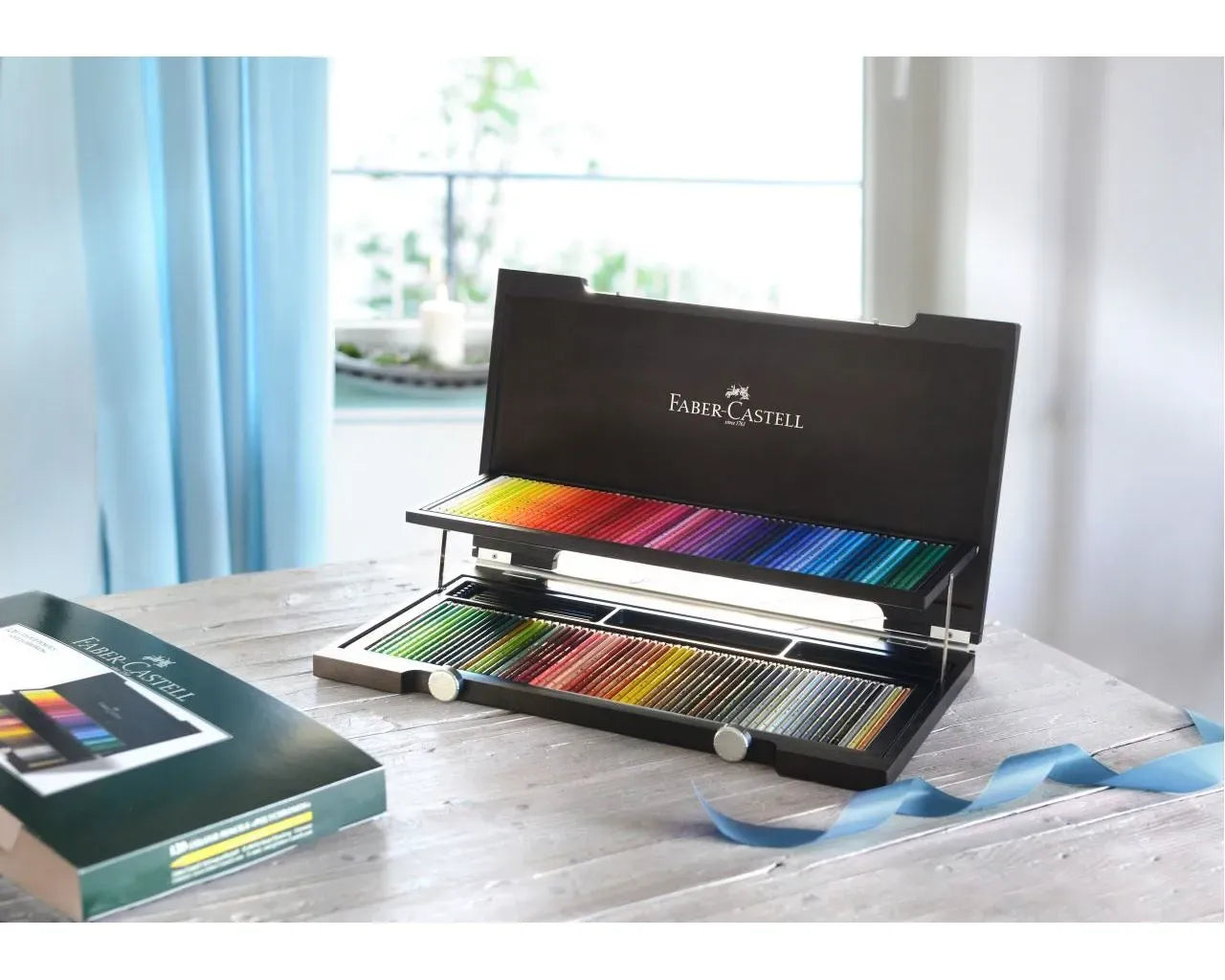 Faber-Castell Polychromos colour pencil, wooden case of 120 110013