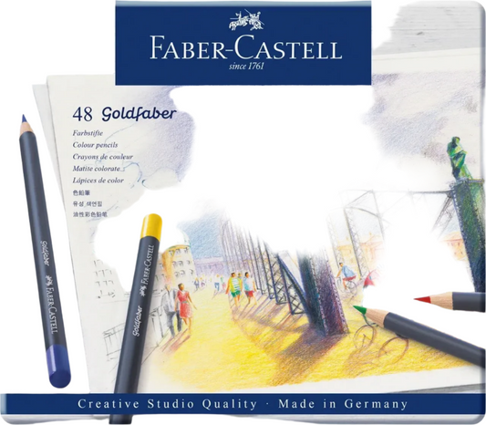 Faber-Castell Goldfaber Colour Pencil Tin of 48 114748
