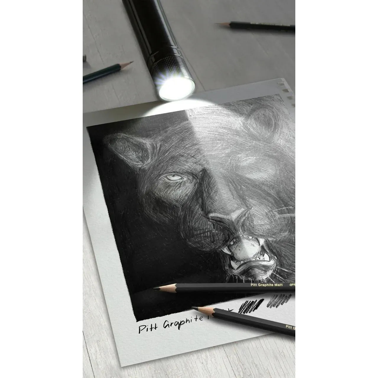 Faber-Castell Pitt Graphite Matt & Castell 9000 tin of 20 115224