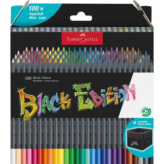 Faber-Castell Black Edition Colour pencils 100x 116411