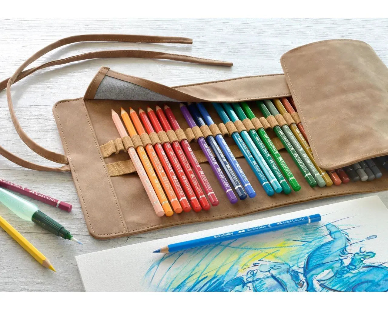 Faber-Castell Albrecht Dürer watercolour pencil, pencil roll 117530
