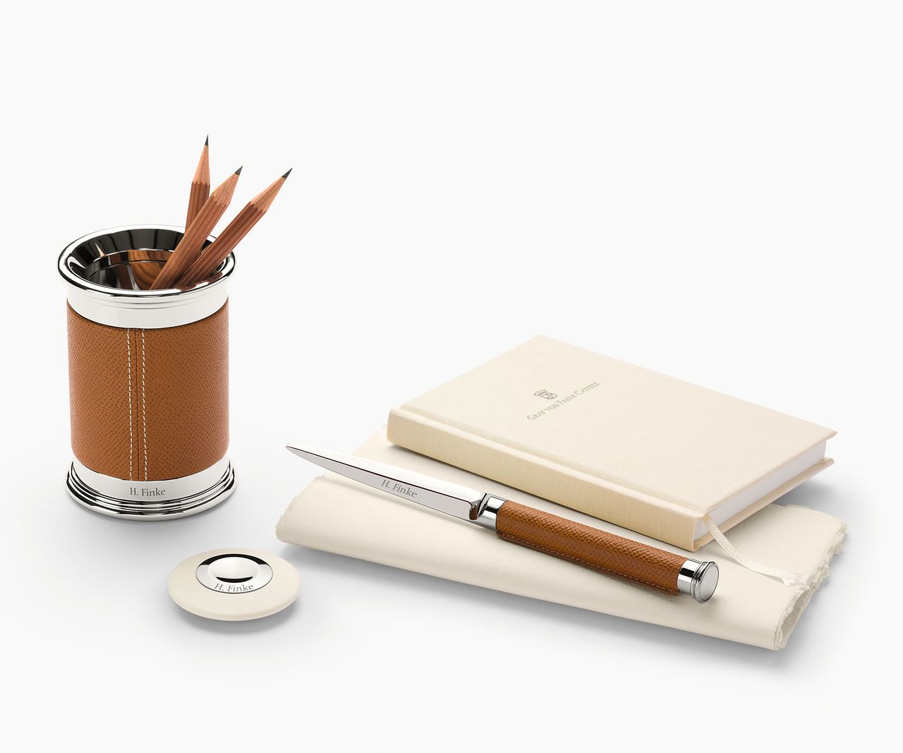 Graf von Faber-Castell Letter opener Epsom Cognac 118511
