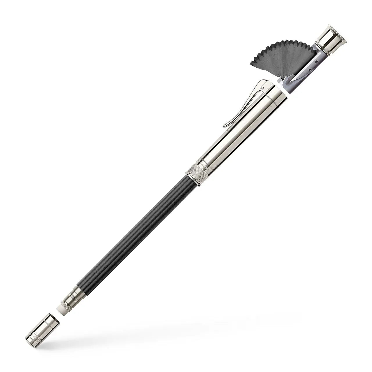 Graf von Faber-Castell Perfect Pencil platinium-plated, Black 118568