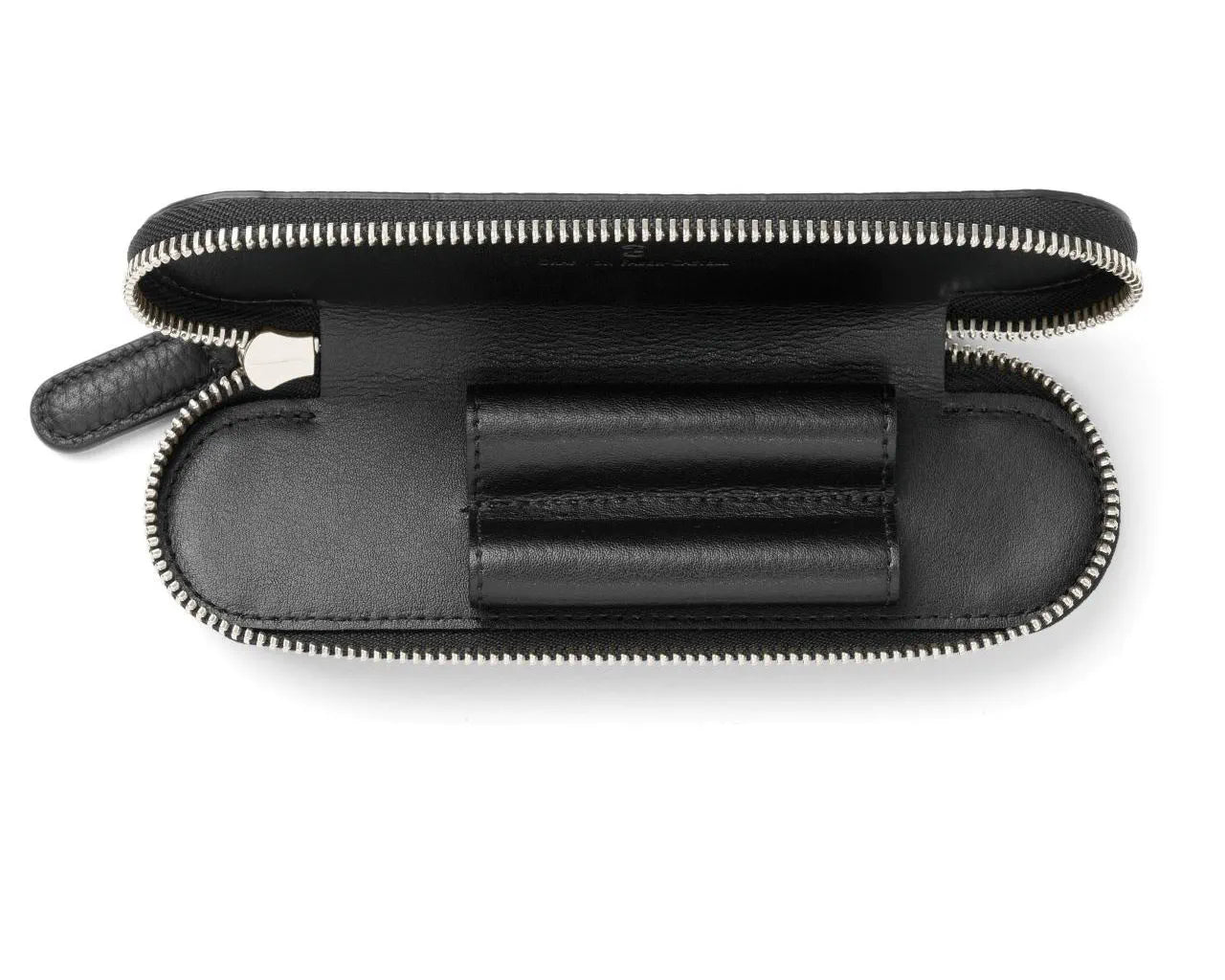 Graf von Faber-Castell Zipper case for 2 pens Cashmere Black 118740