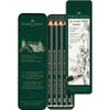 Faber-Castell Castell 9000 Jumbo graphite pencil tin of 5  119305