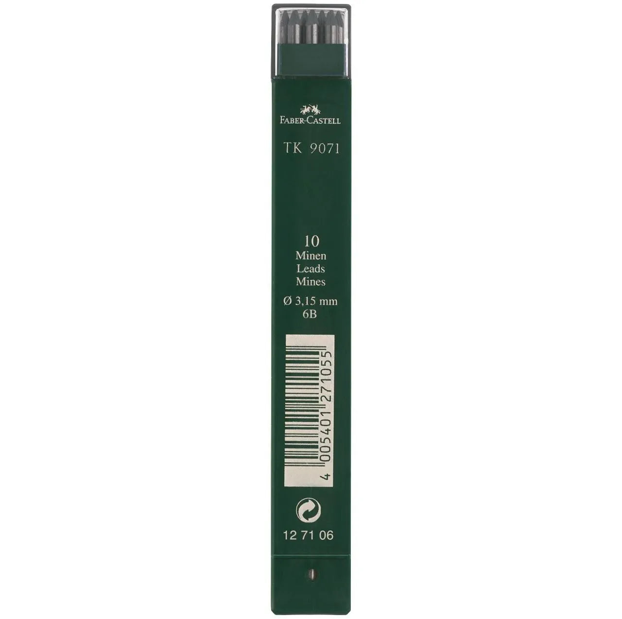 Faber-Castell TK 9071 lead 6B, Ø 3.15 mm 127106