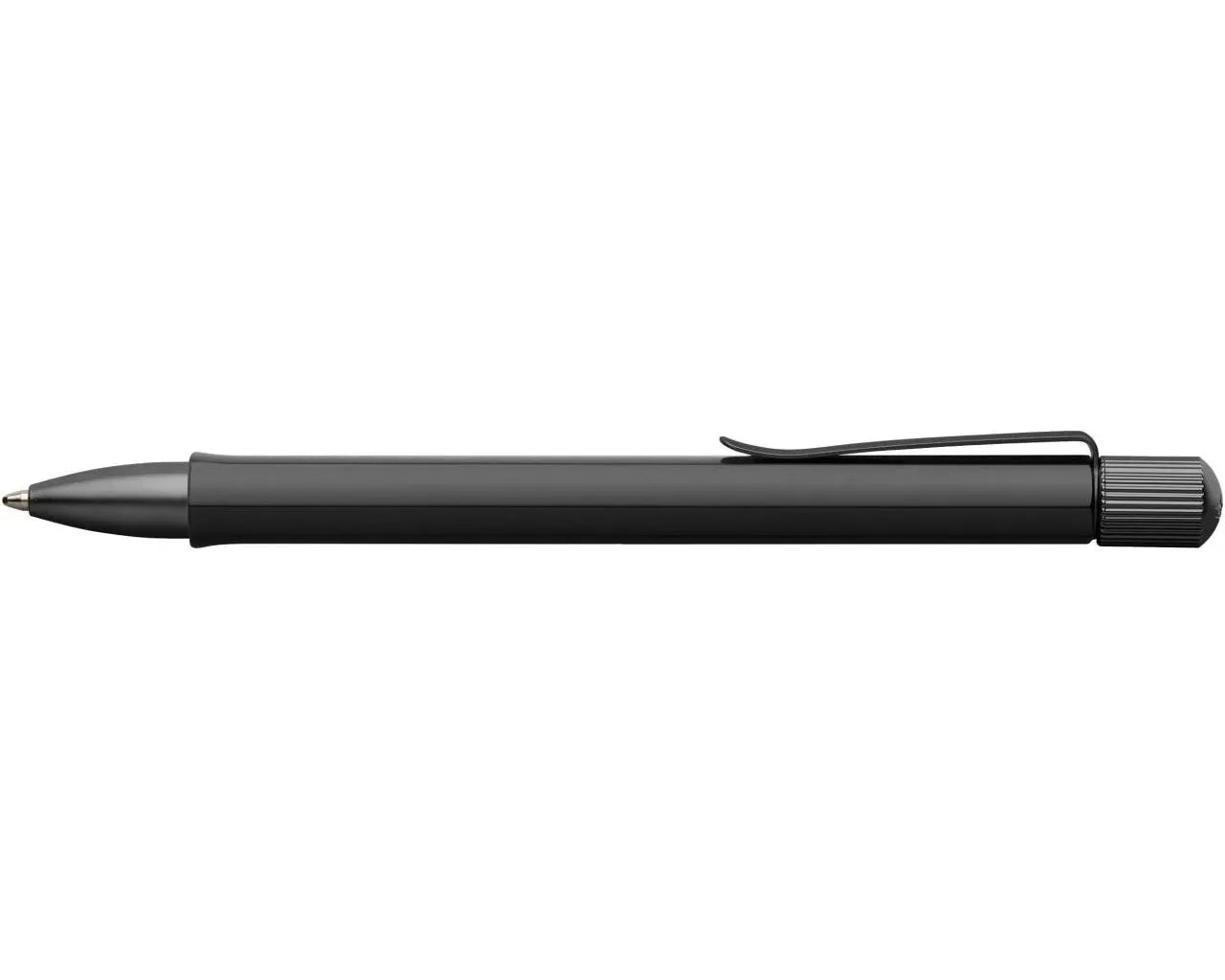 Faber-Castell Hexo twist ballpoint pen black matt 140577
