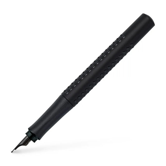 Faber-Castell Grip Edition fountain pen M, all black 140960