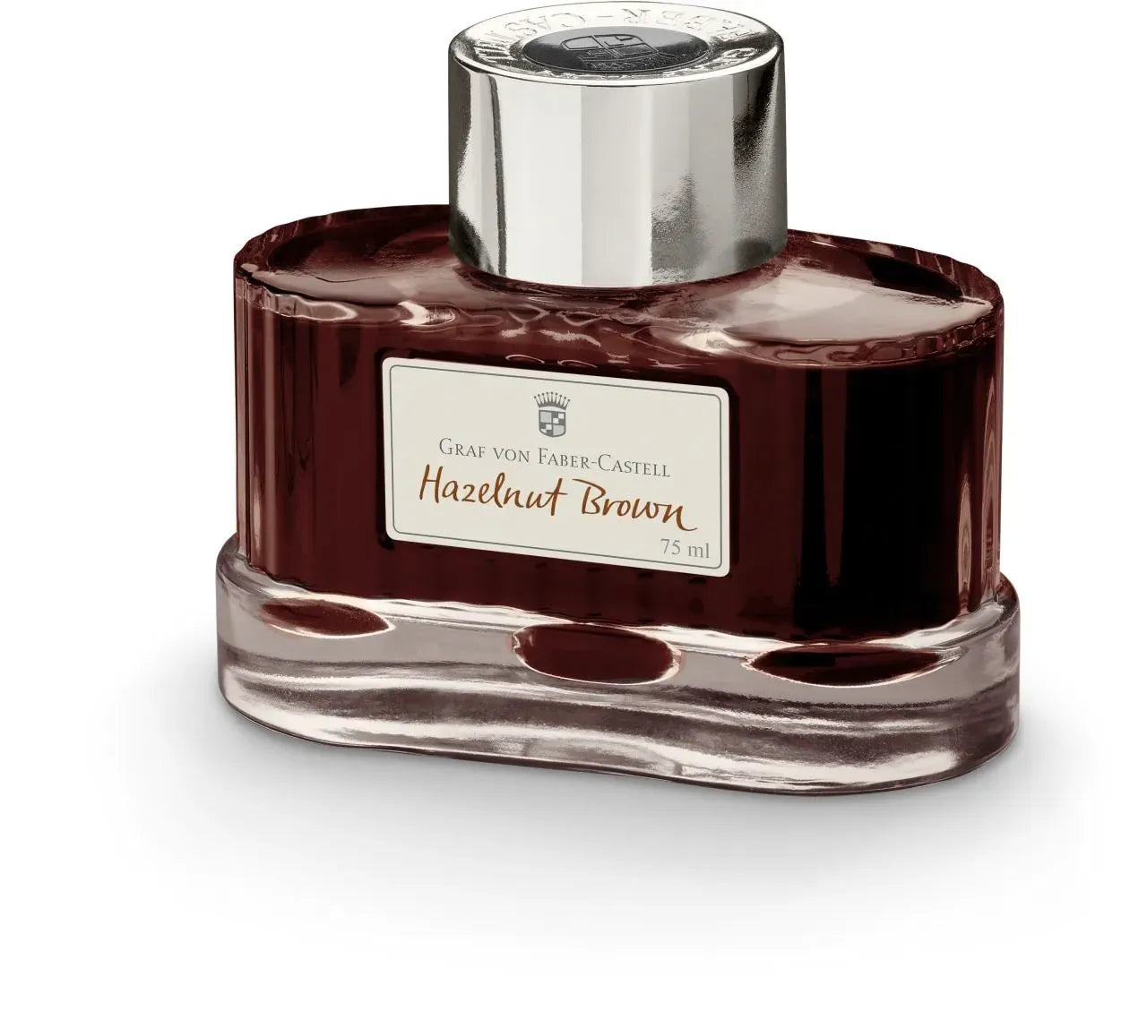 Graf von Faber-Castell Ink Bottle, Hazelnut Brown, 75ml 141002