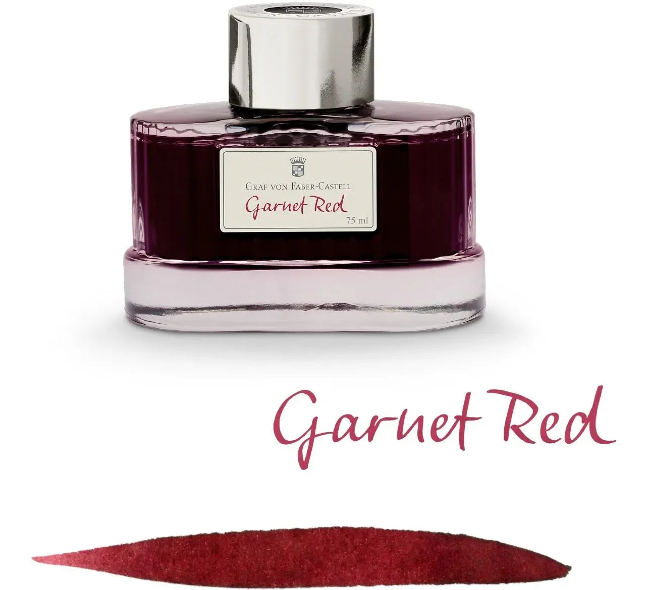 Graf von Faber-Castell Ink bottle Garnet Red 75ml 141005