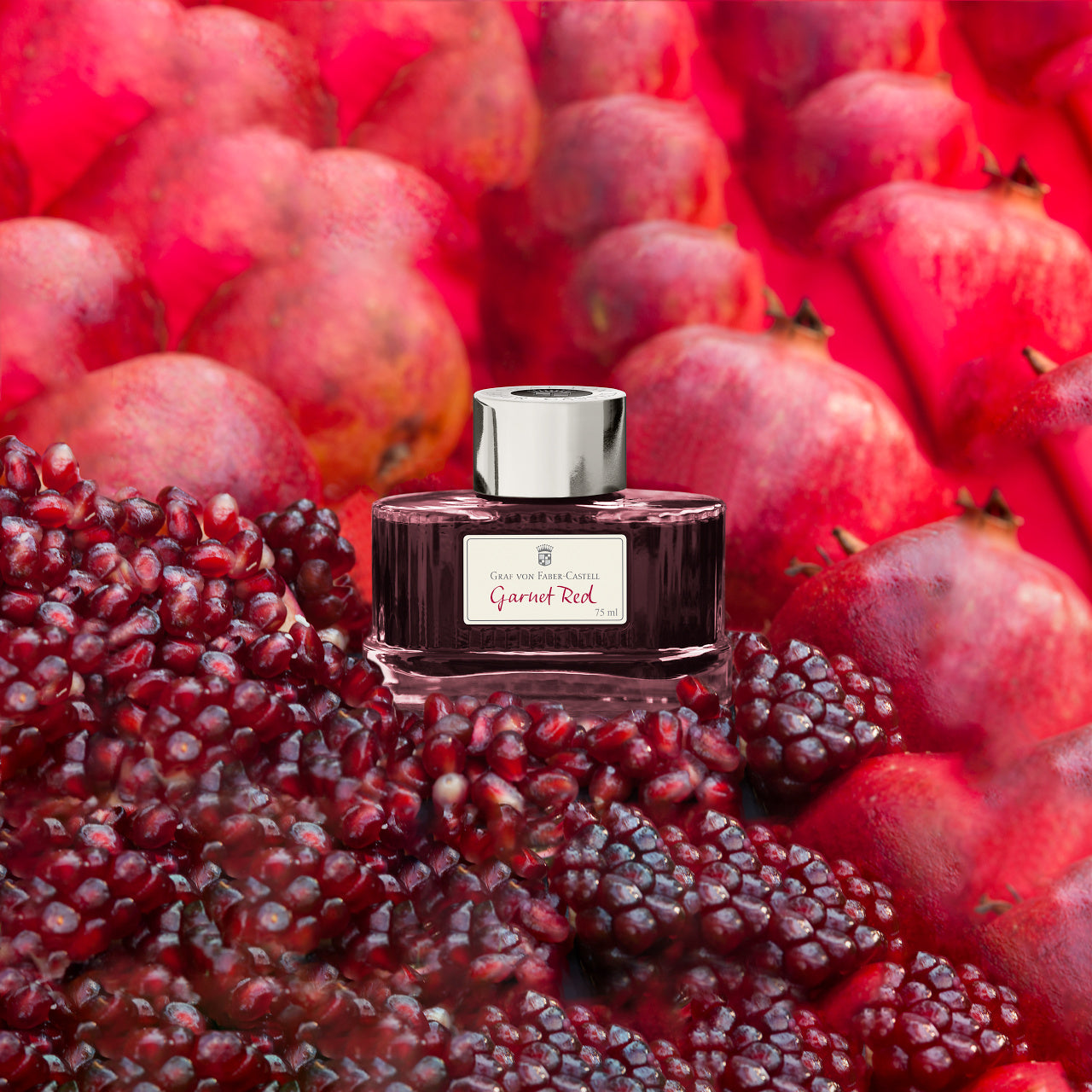 Graf von Faber-Castell Ink bottle Garnet Red 75ml 141005