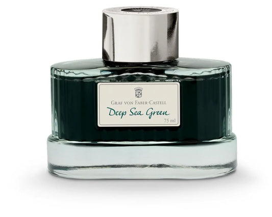 Graf von Faber-Castell Ink bottle Deep Sea Green 75ml 141008