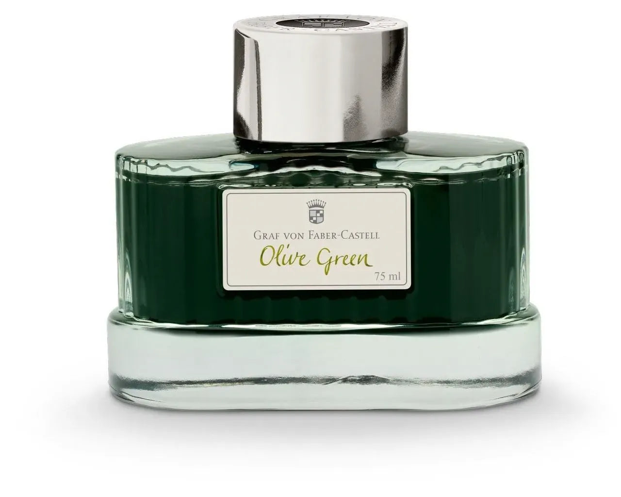 Graf von Faber-Castell Ink Bottle, Olive Green, 75ml 141015