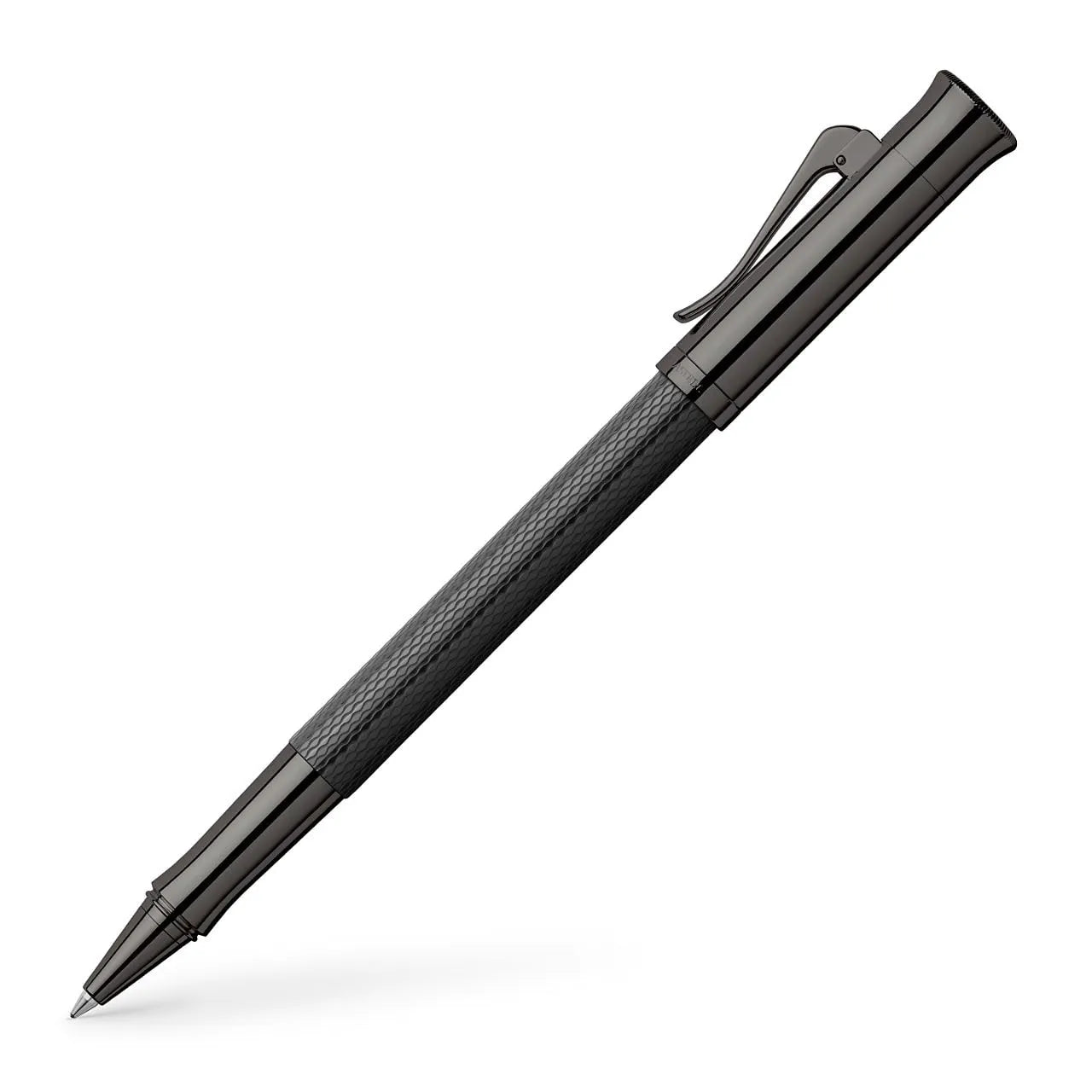 Graf von Faber-Castell Rollerball pen Guilloche Black Edition 145269