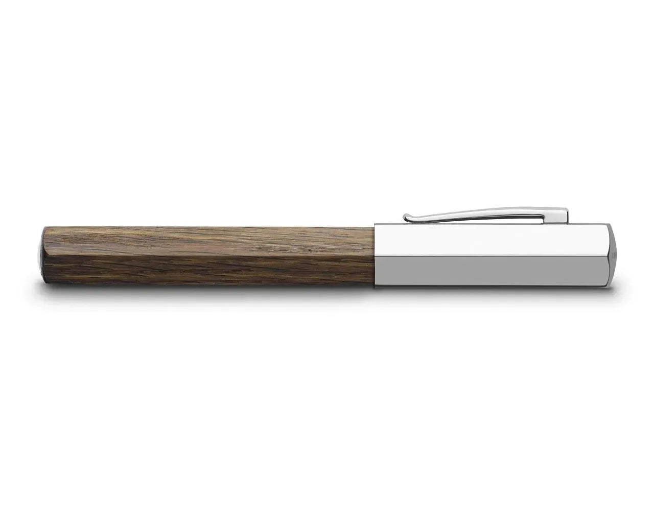Faber-Castell Ondoro smoked oak fountain pen M 147580