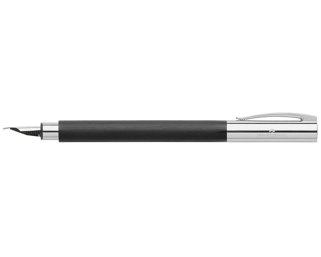 Faber-Castell Ambition precious resin fountain pen B, black 148143
