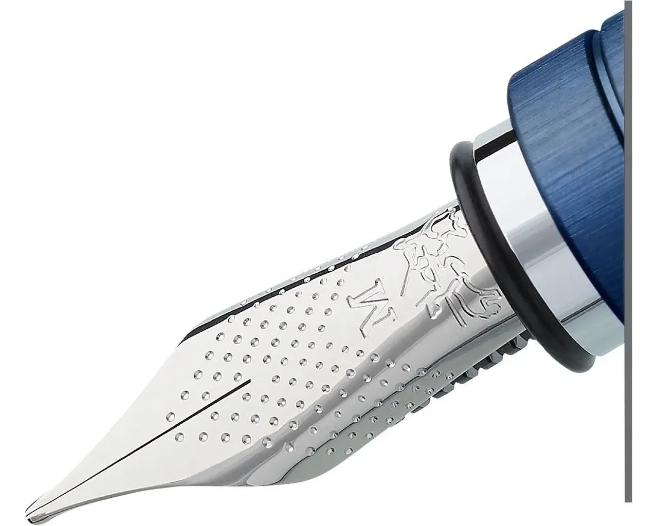 Faber-Castell Essentio Aluminium fountain pen M, blue 148440