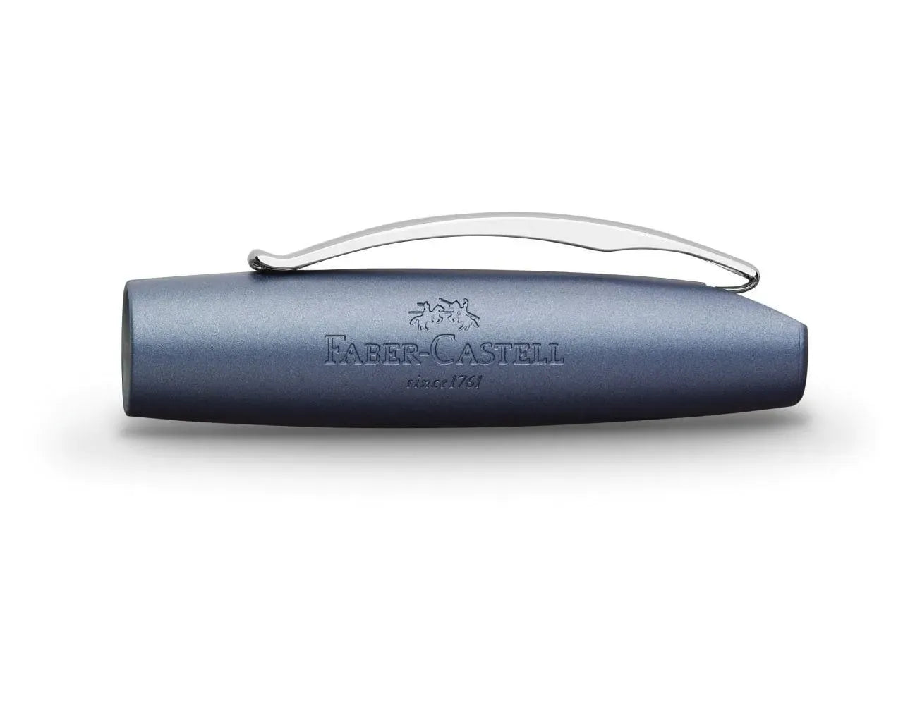 Faber-Castell Essentio Aluminium fountain pen M, blue 148440
