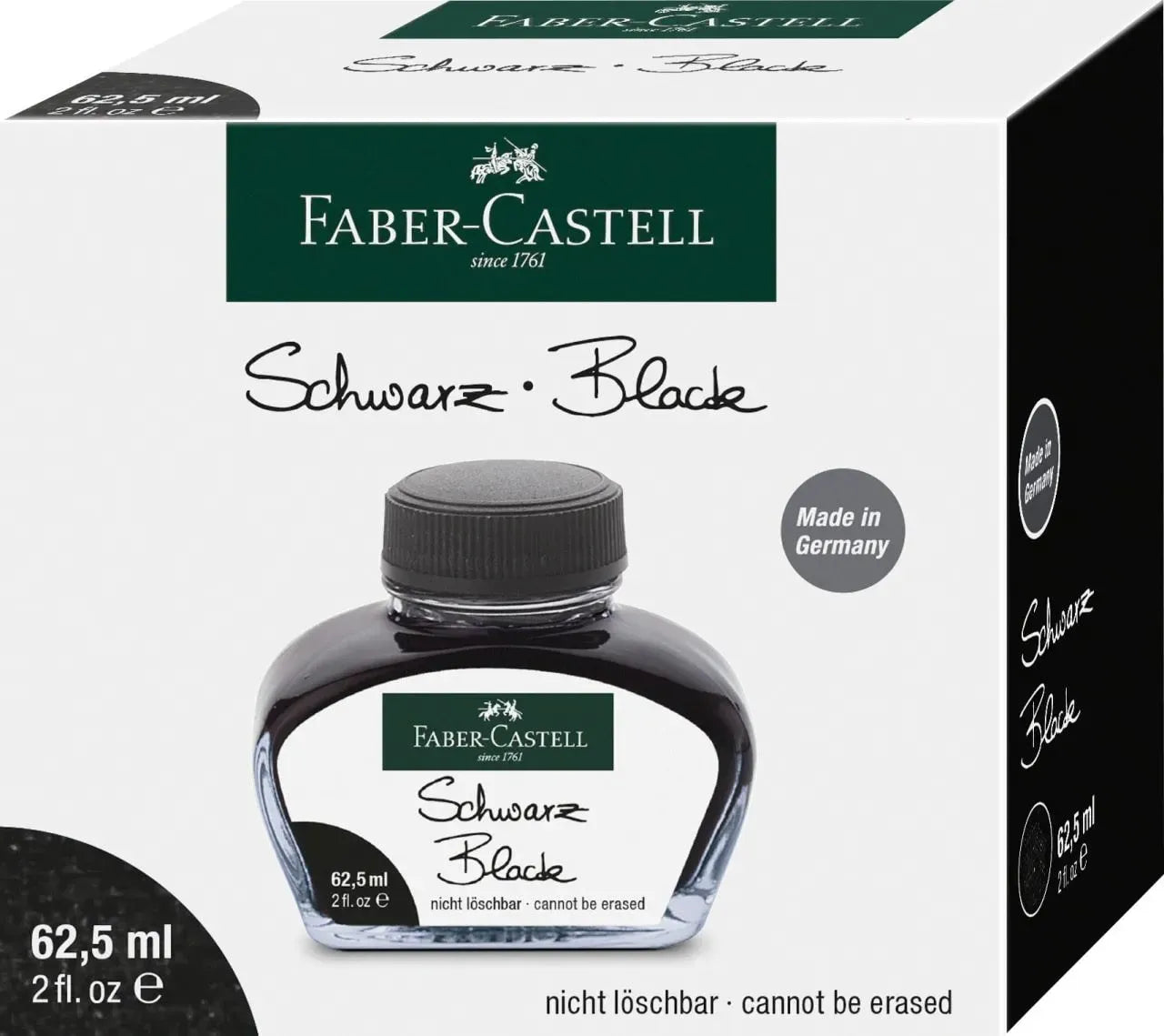 Faber-Castell Ink bottle 62.5 ml, ink black 148700
