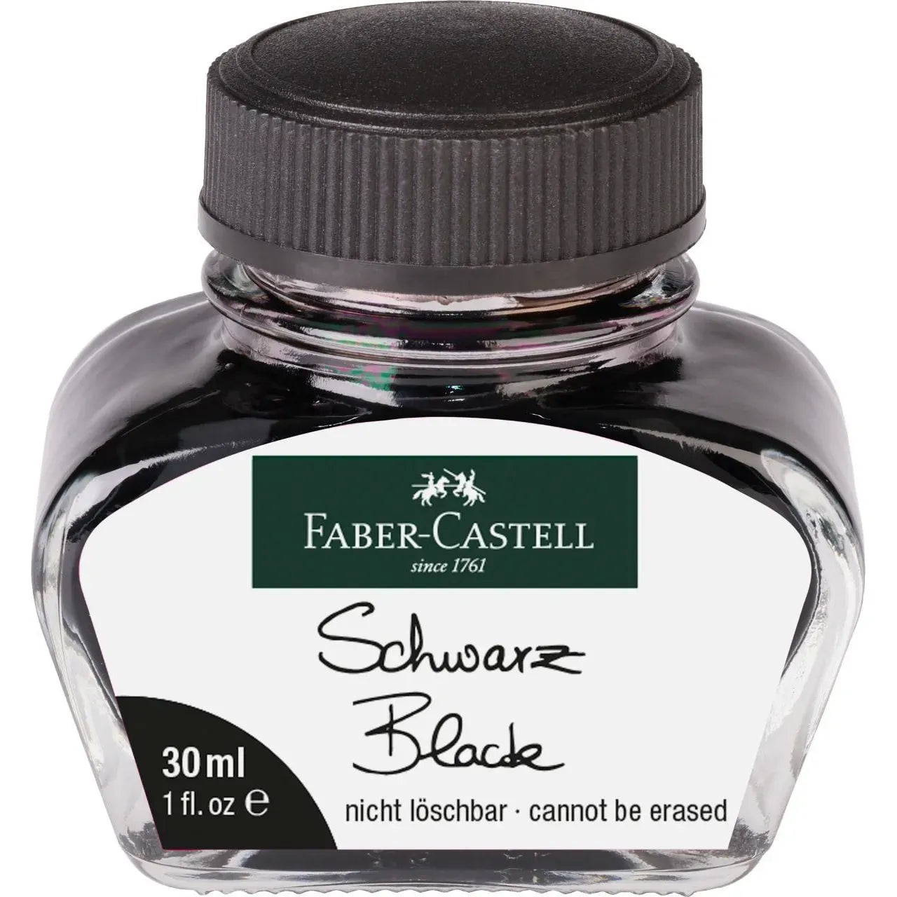 Faber-Castell Ink bottle 30 ml, ink black 149854