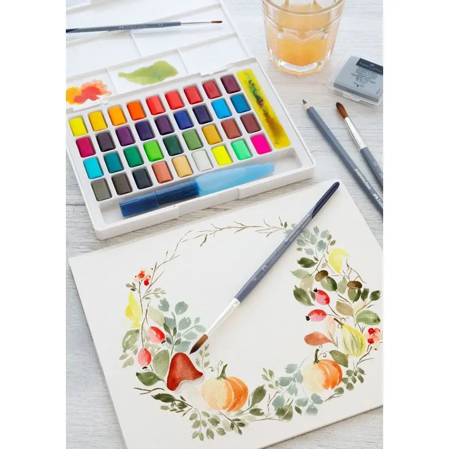Faber-Castell Watercolours in pans 36ct set 169736