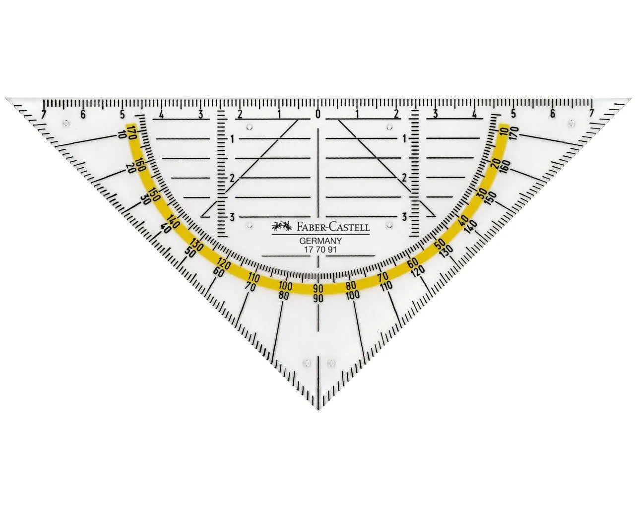 Faber-Castell Set square, small, 14 cm 177091