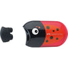 Faber-Castell Animal motif twin sharpening box with eraser motif ladybird 183526