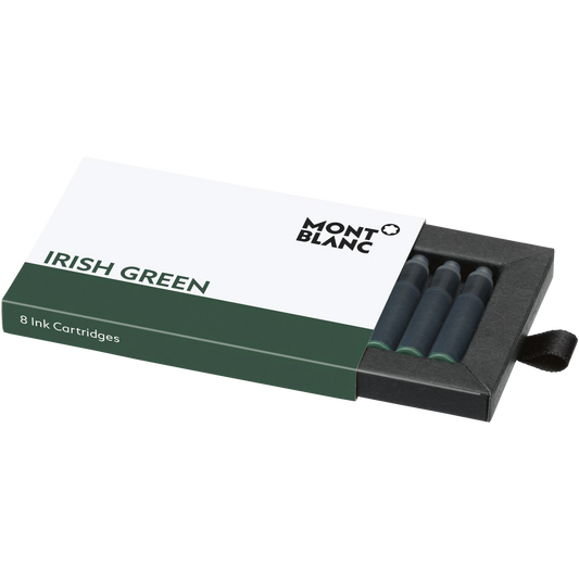 Montblanc Ink Cartridges, Irish Green - 8-unit package 128204