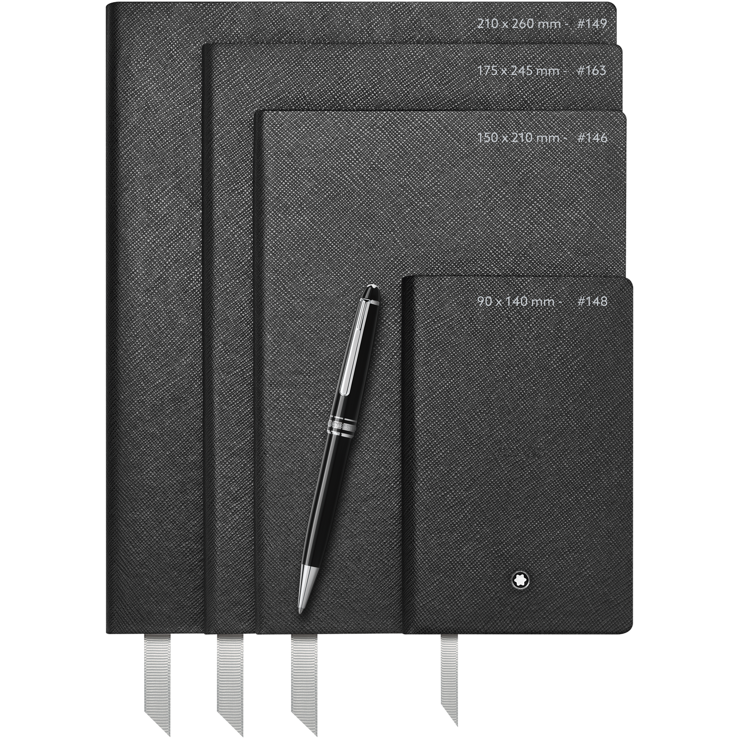 Montblanc Notebook #146, small, Manganese Orange - Lined 124021
