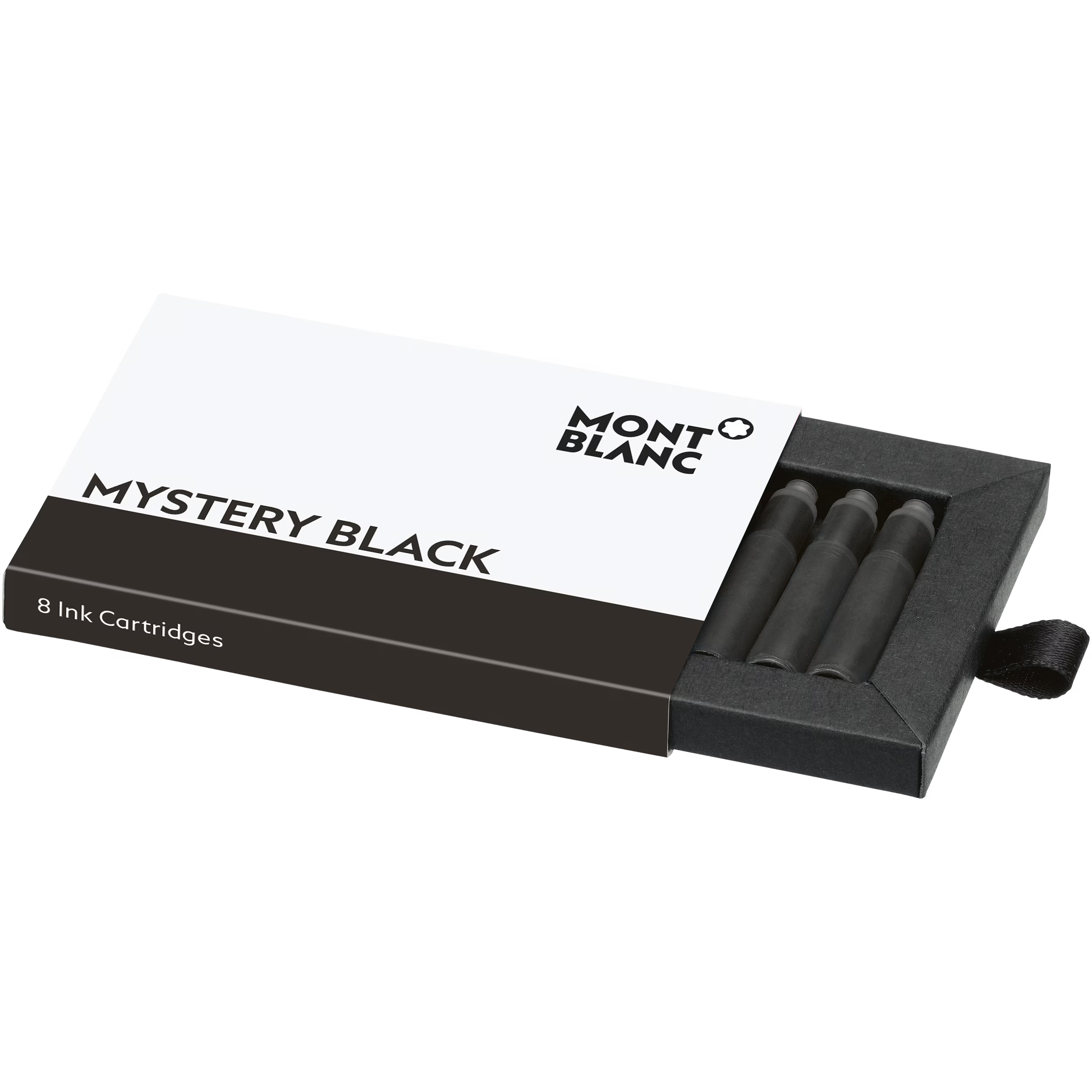 Montblanc Ink Cartridges, Mystery Black - 8-unit package 128197