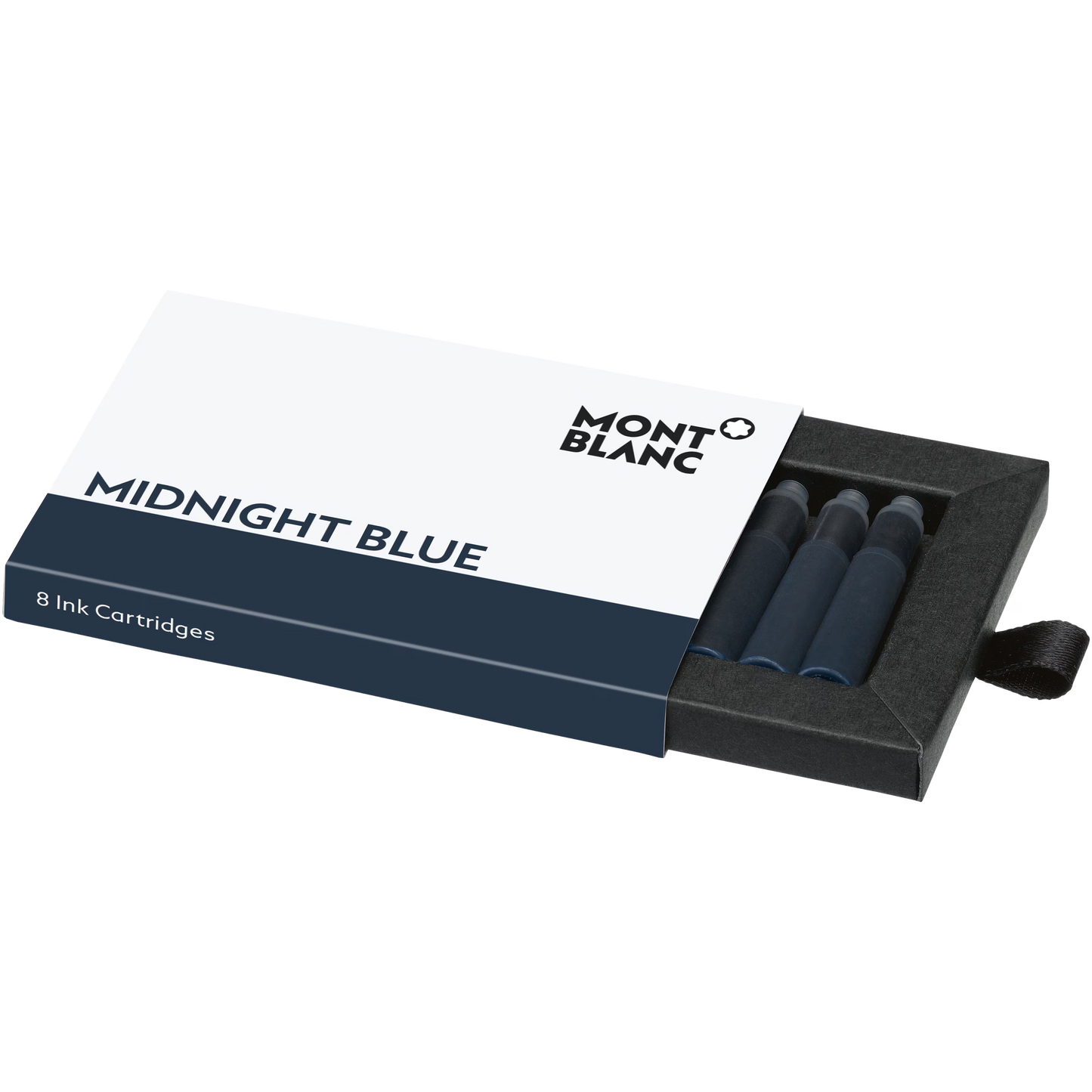 Montblanc Ink Cartridges, Midnight Blue - 8-unit package 128199
