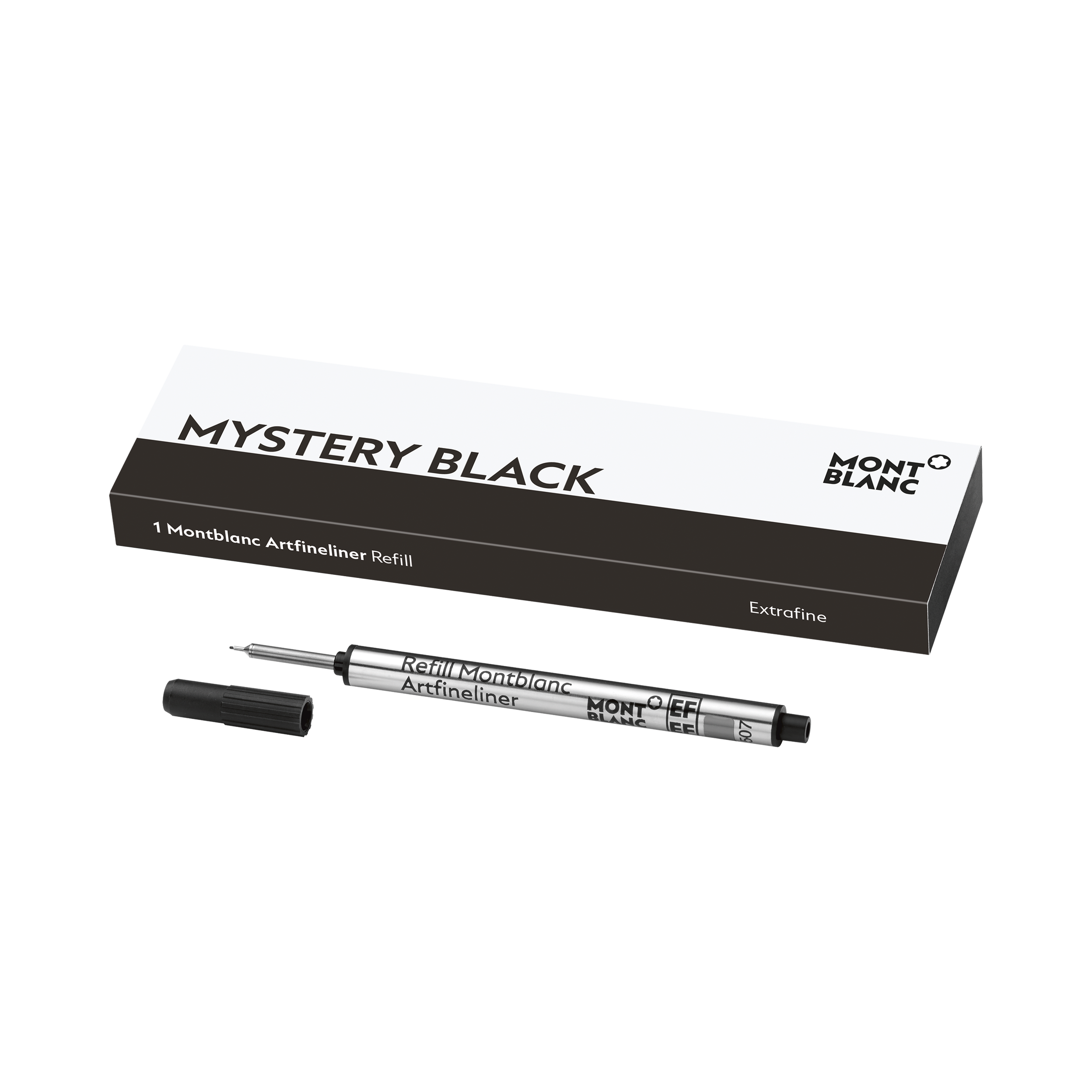 Montblanc 1 Artfineliner Refill, Mystery Black - Extrafine 128245