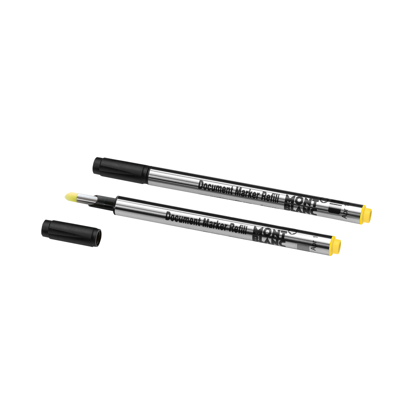Montblanc 2X Document Marker Refills, Luminous Yellow 128252