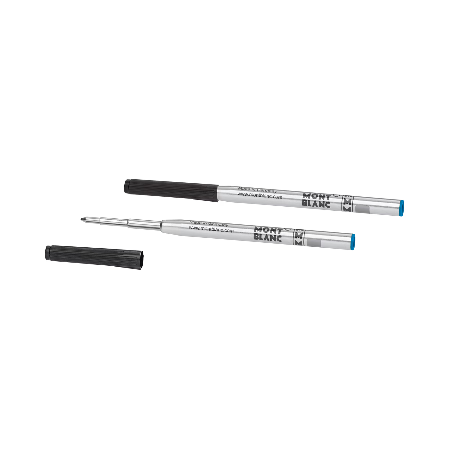 Montblanc 2 Ballpoint Refills, Barbados Blue - Medium 128219