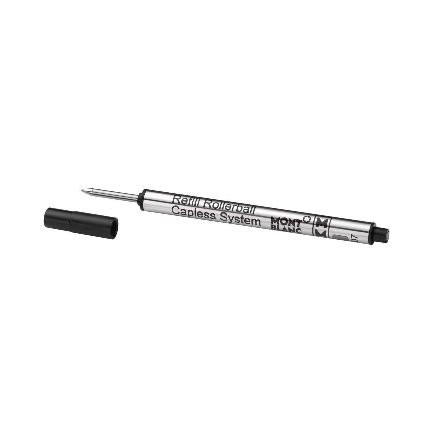 Montblanc 1 Rollerball Capless Refill, Mystery Black - Medium 128242
