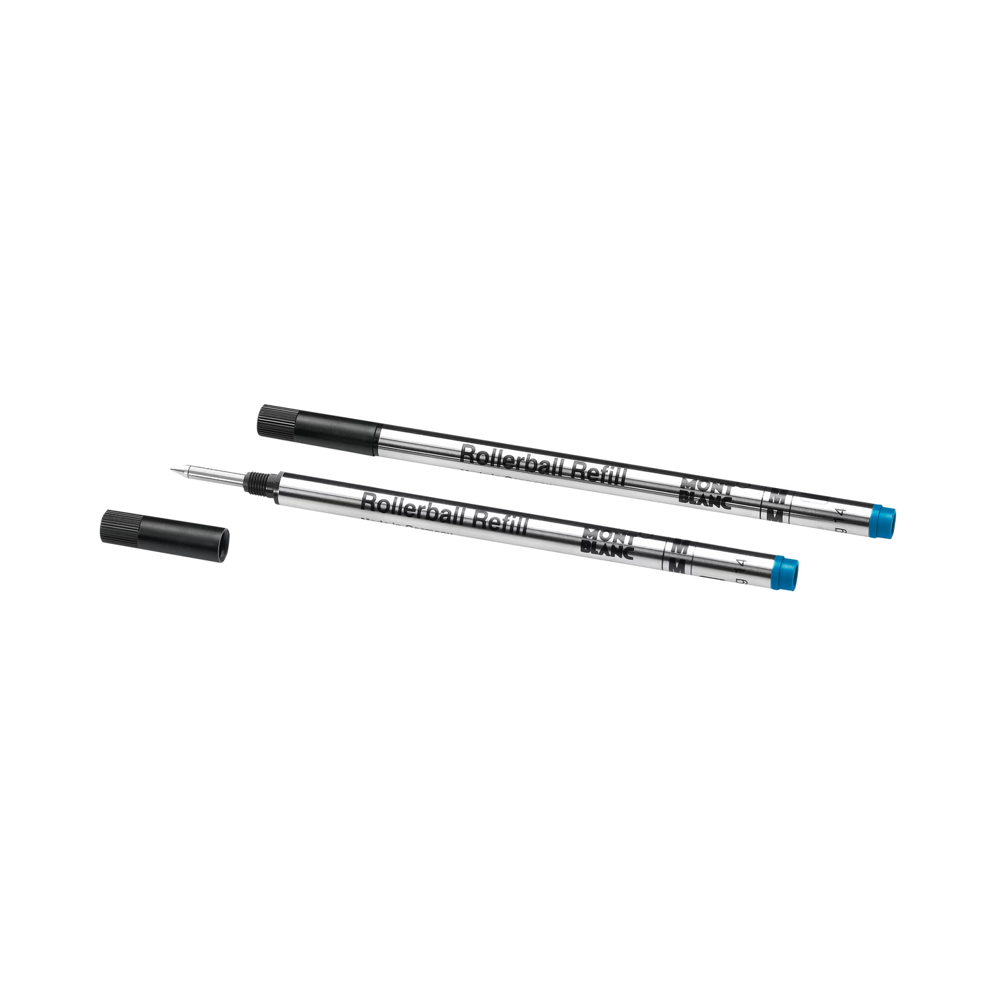 Montblanc 2 Rollerball Refills, Barbados Blue - Medium 128237