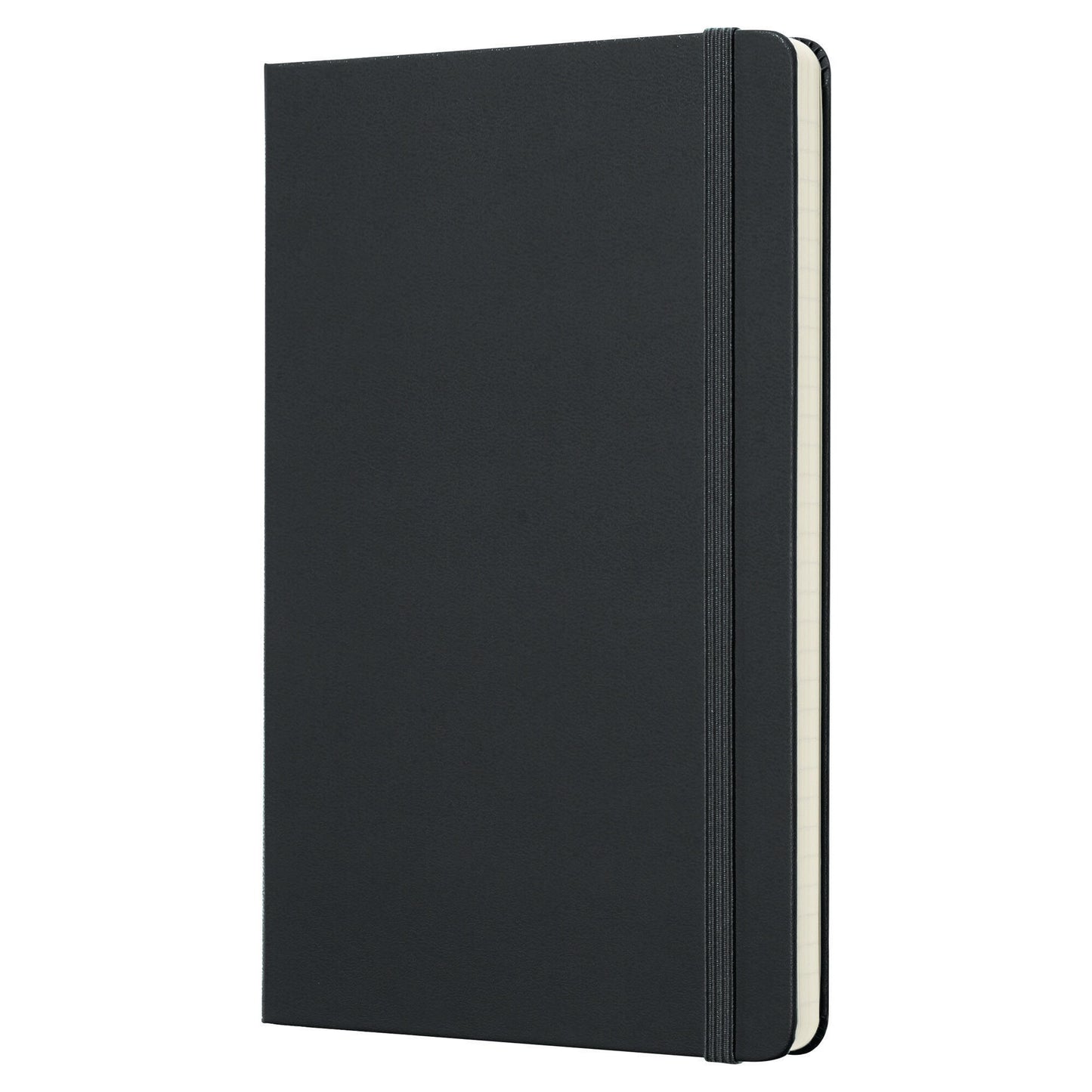 Moleskine Hard Cover Notebook Large Ruled Black QP060