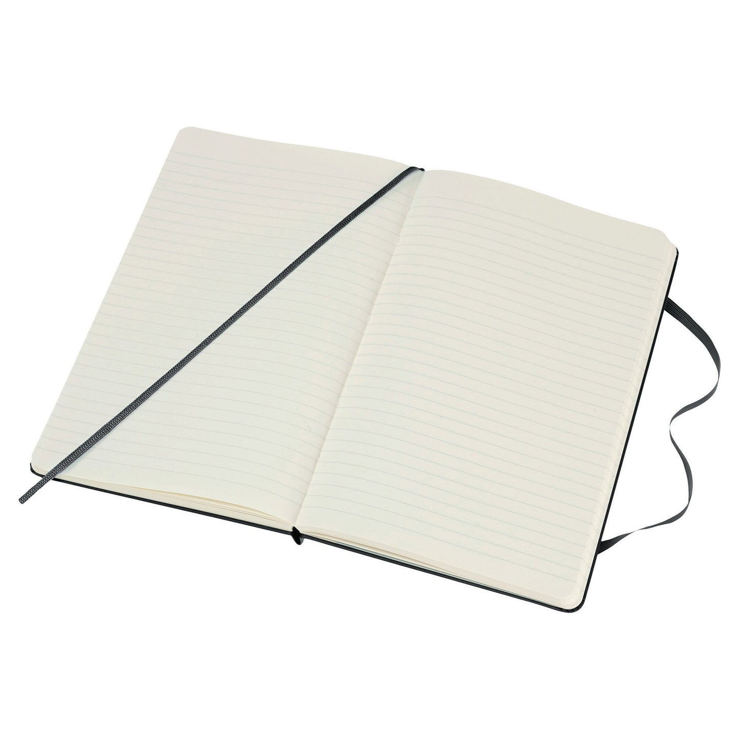 Moleskine Hard Cover Notebook Large Ruled Black QP060