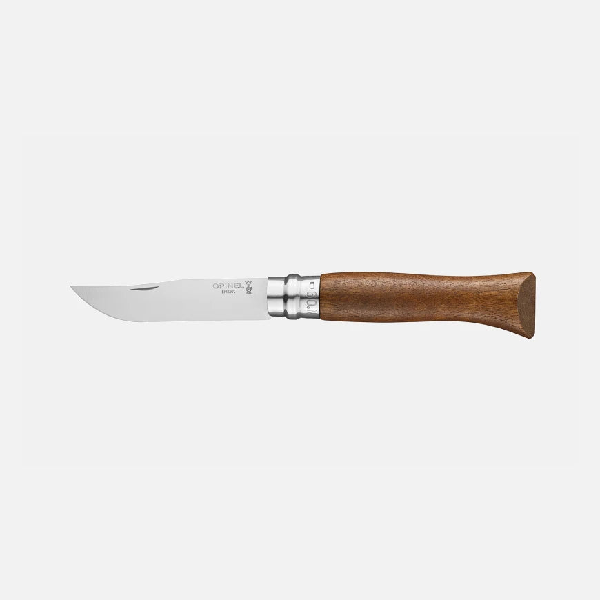 Opinel No.09 Walnut Wood Stainless Steel Folding Knife 002425
