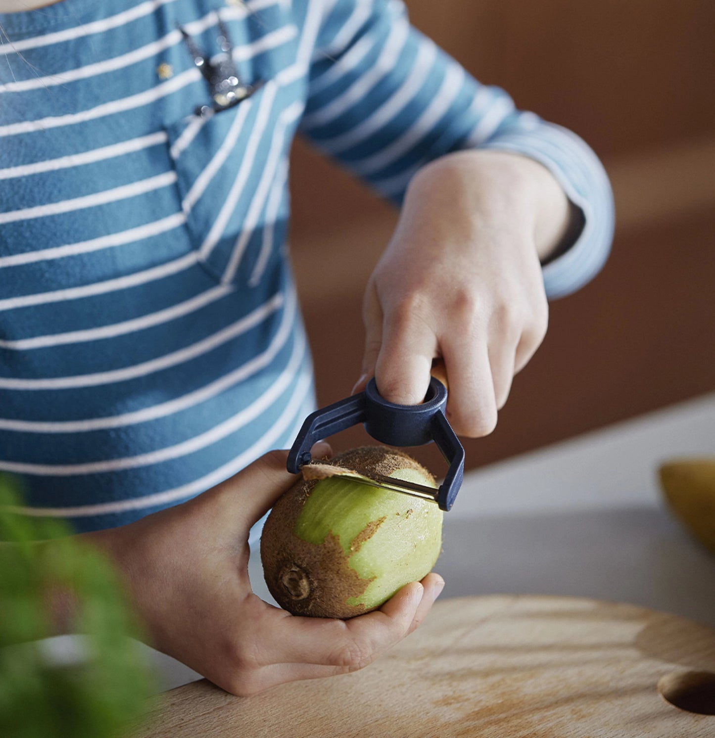 Opinel Le Petit Chef - 3pc. Kitchen Set Stainless Blue 002605
