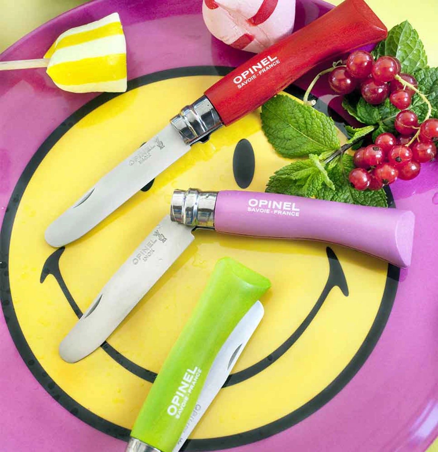 Opinel No.07 My First Opinel Fuchsia 001699