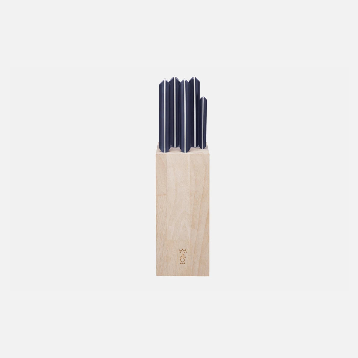 Opinel Intempora 5 Piece Chef Knife Set with Block 002404