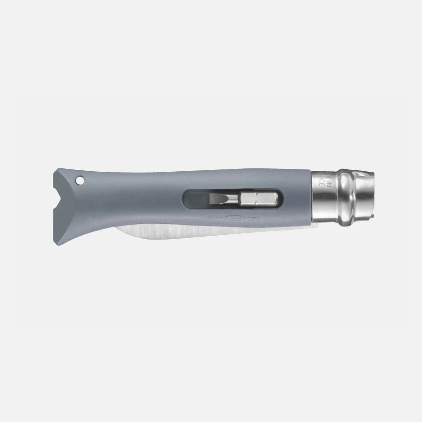 Opinel No.09 DIY Folding Utility Knife Grey 001792